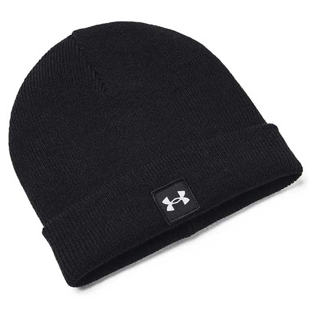 Under Armour Halftime Shallow Cuff Mössa male, Black 001 / white 100