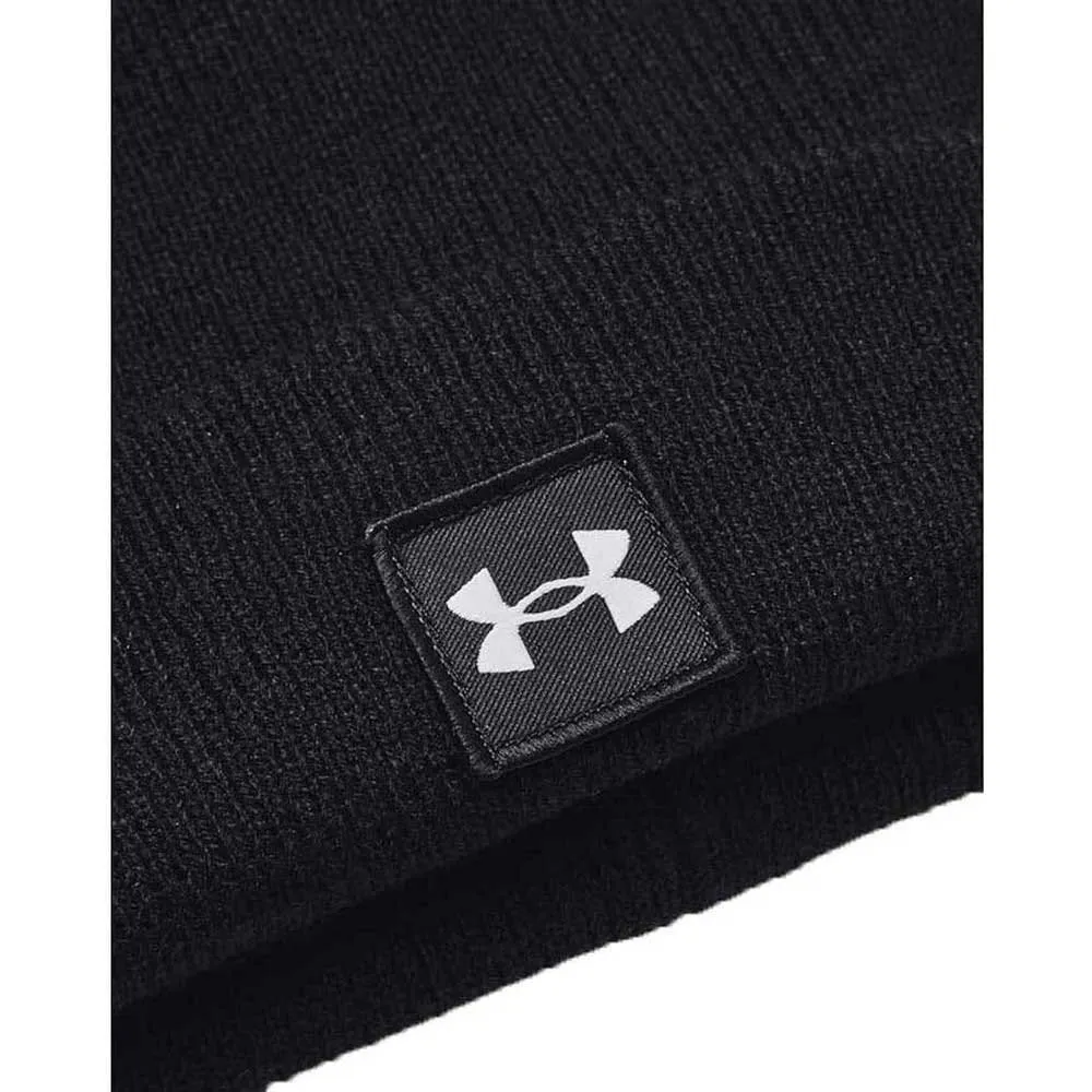 Under Armour Halftime Shallow Cuff Mössa male, Black 001 / white 100