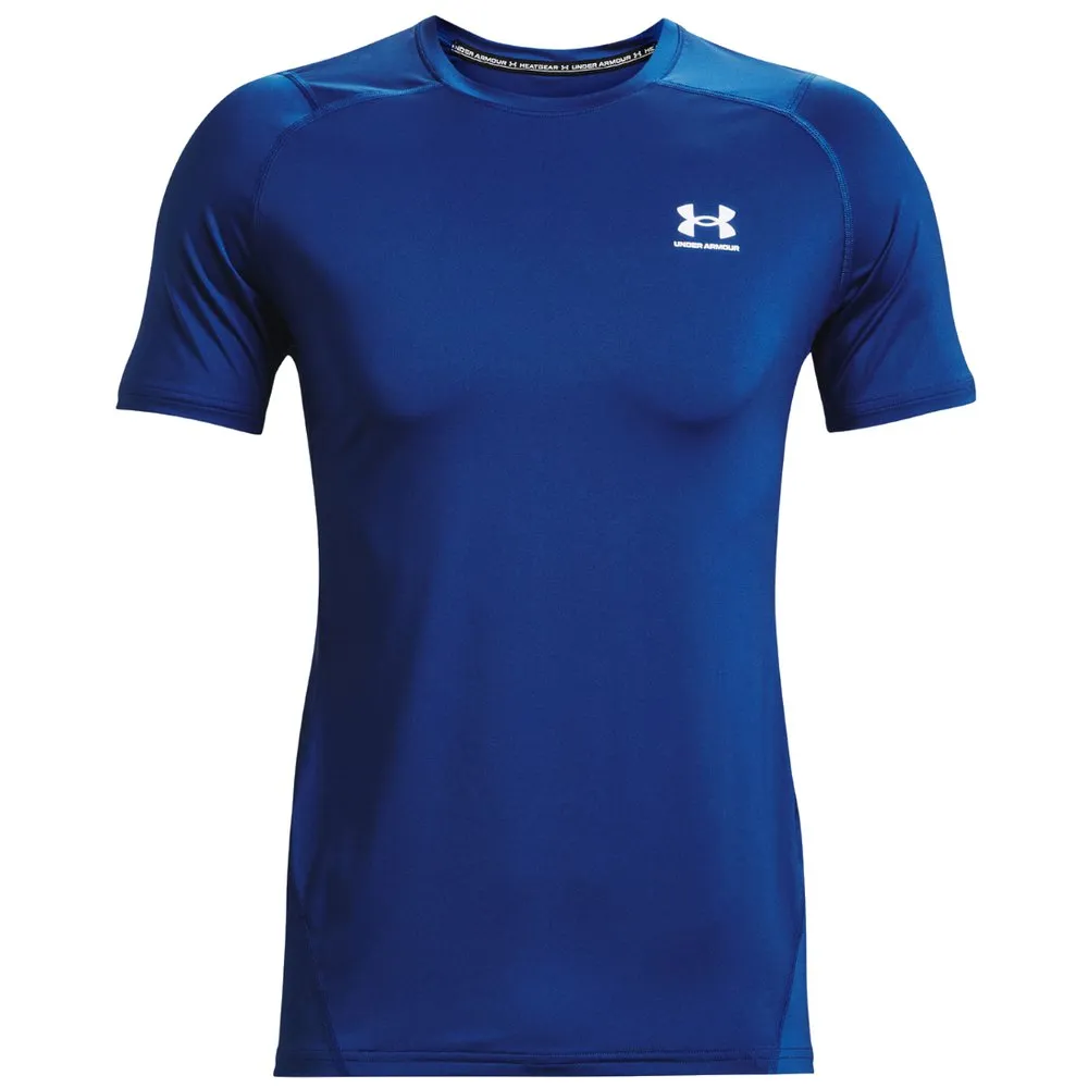 Under Armour Heatgear Armour Fitted T-shirt Med Korta ärmar male, Blue, Regular