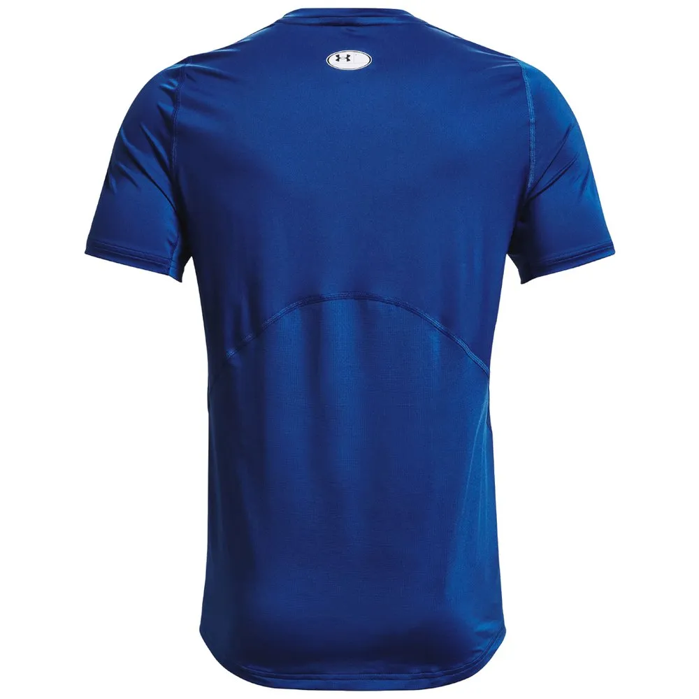 Under Armour Heatgear Armour Fitted T-shirt Med Korta ärmar male, Blue, Regular
