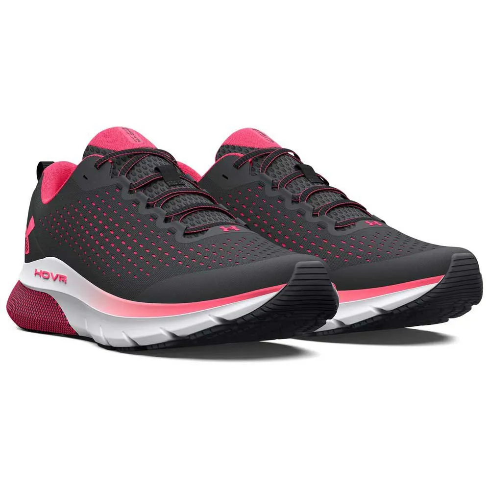 Under Armour Hovr Turbulence Löparskor female, Black / pink shock / pink shock Under Armour Hovr Turbulence Löparskor female, Black / pink shock / pink shock