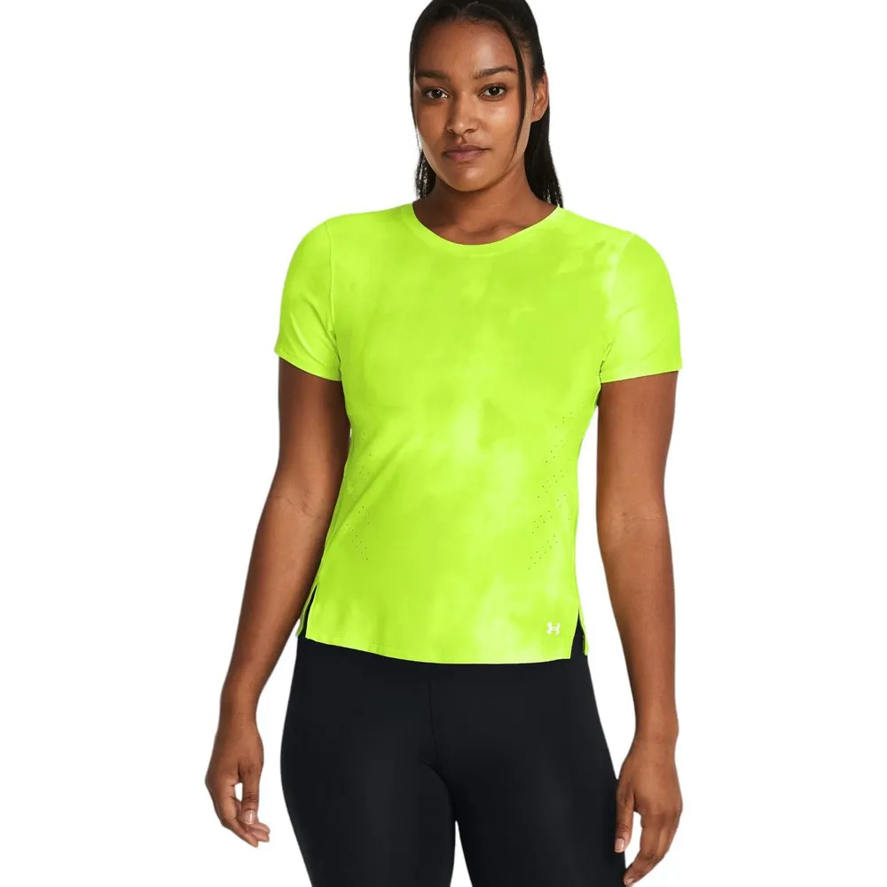 Under Armour Laser Wash T-shirt Med Korta ärmar female Under Armour Laser Wash T-shirt Med Korta ärmar female