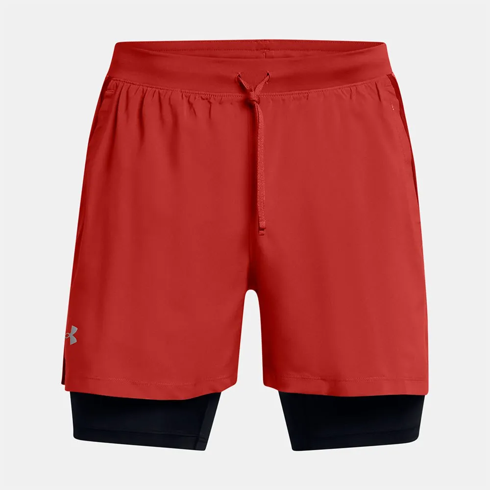 Under Armour Launch 5inch 2-inch-1 Shorts male Under Armour Launch 5inch 2-inch-1 Shorts male