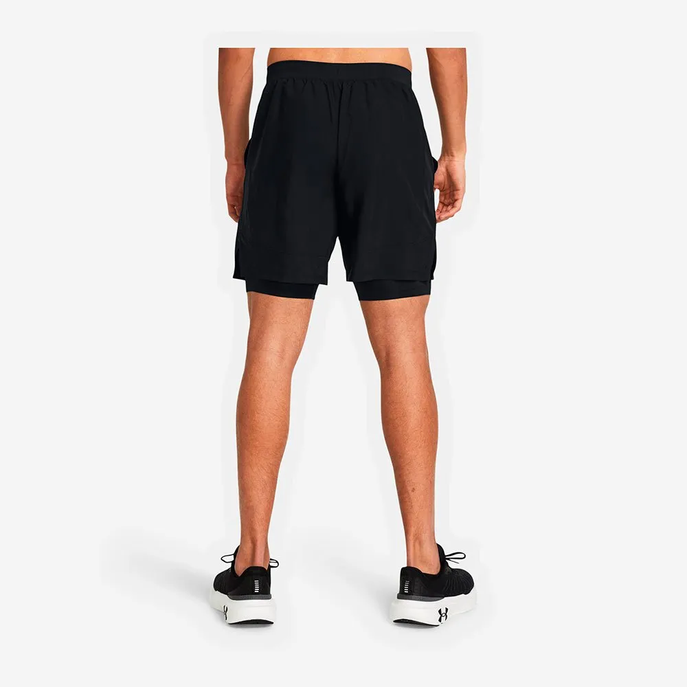 Under Armour Launch 7in 2-in-1 Shorts male