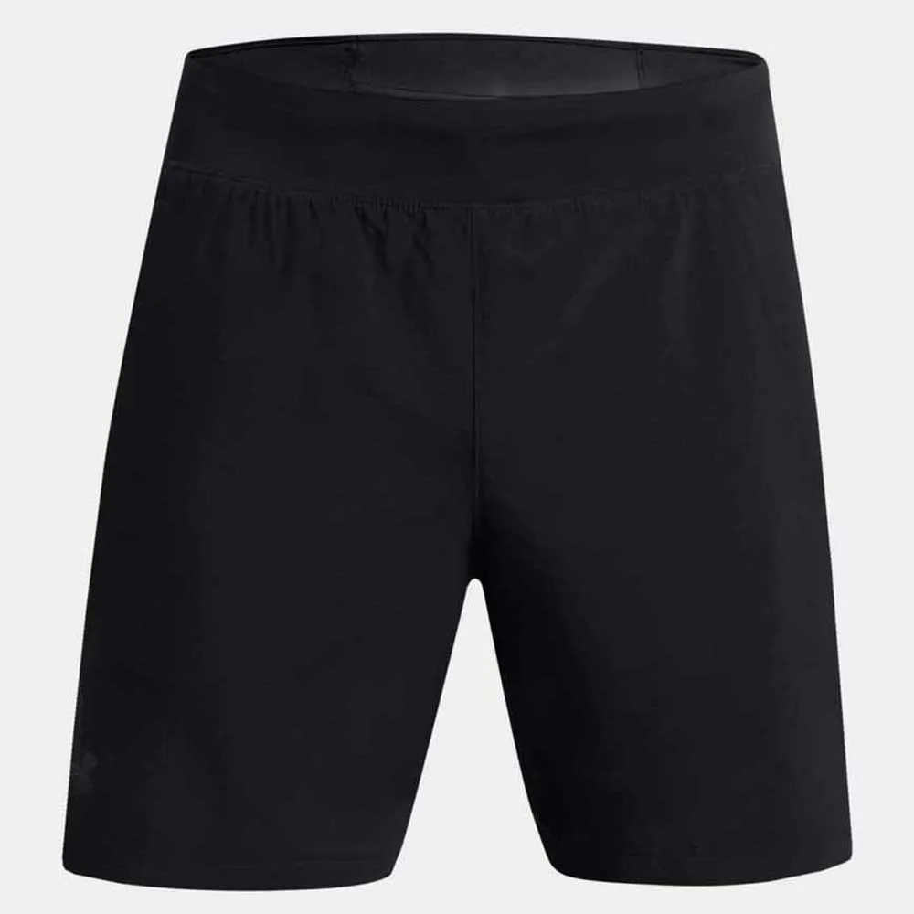 Under Armour Launch Elite 2-in-1 7´´ Shorts male, Black / black / reflective Under Armour Launch Elite 2-in-1 7´´ Shorts male, Black / black / reflective