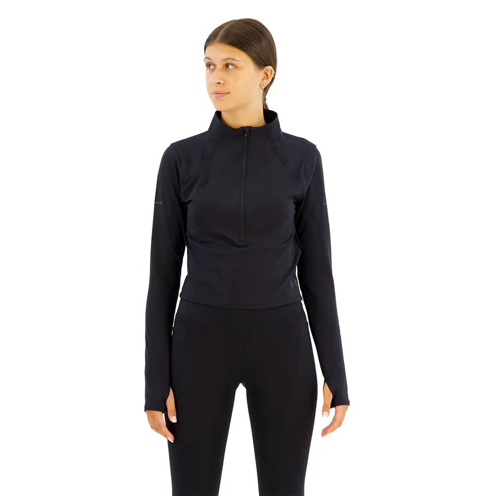 Under Armour Launch Elite Halv Dragkedja Långärmad T-shirt female