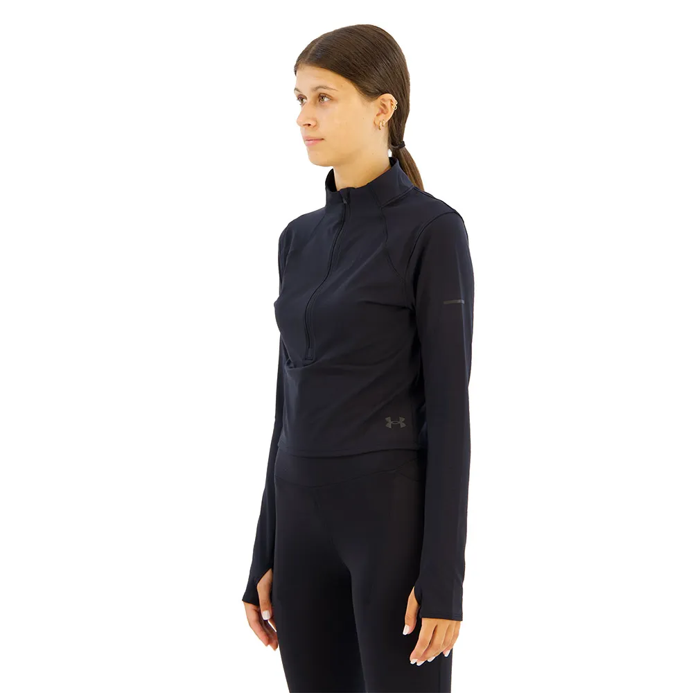 Under Armour Launch Elite Halv Dragkedja Långärmad T-shirt female