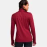Under Armour Launch Pro Half Zip Halv Dragkedja Långärmad T-shirt female, Cardinal / reflective