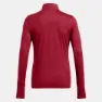 Under Armour Launch Pro Half Zip Halv Dragkedja Långärmad T-shirt female, Cardinal / reflective