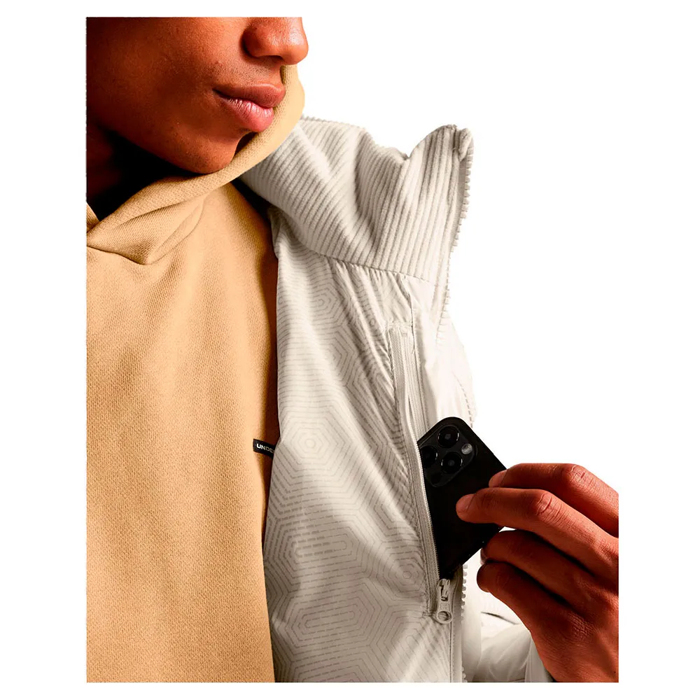 Under Armour Limitless Puffer Cord Jacka male, Summit white / summit white Under Armour Limitless Puffer Cord Jacka male, Summit white / summit white