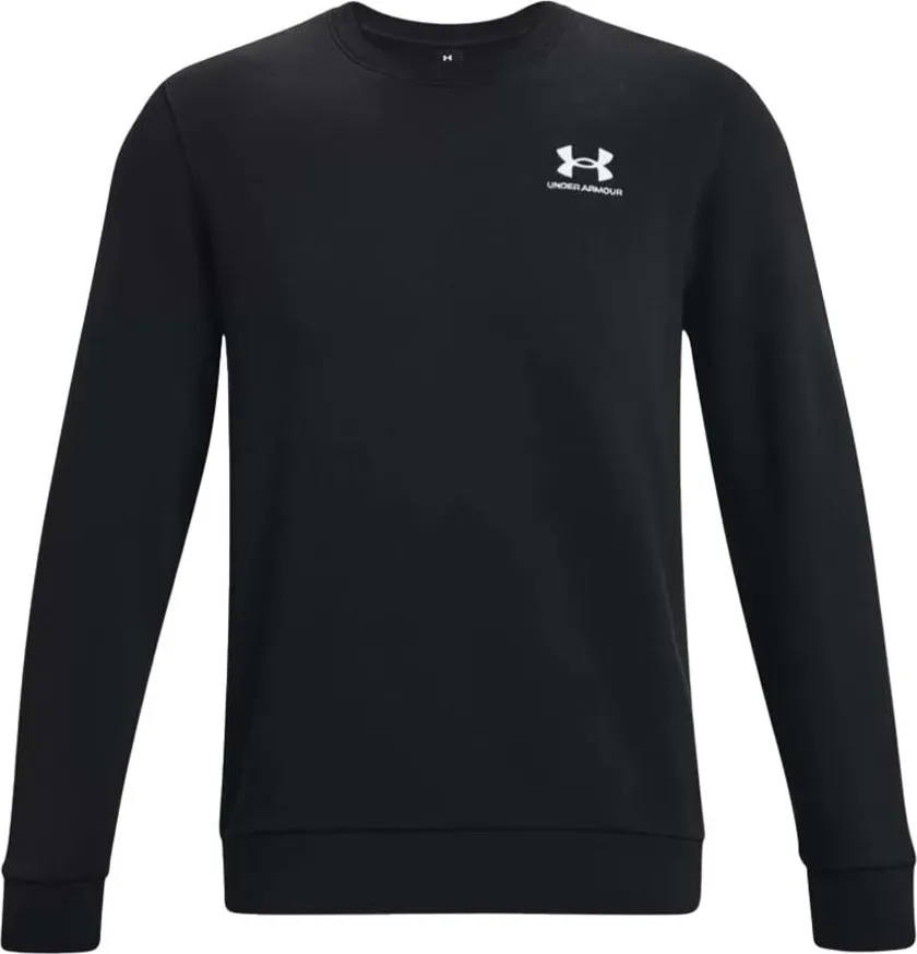 Under Armour Men's Essential Fleece Crew, Black