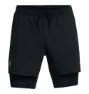 Under Armour Men's UA Launch 2-In-1 Short, Black