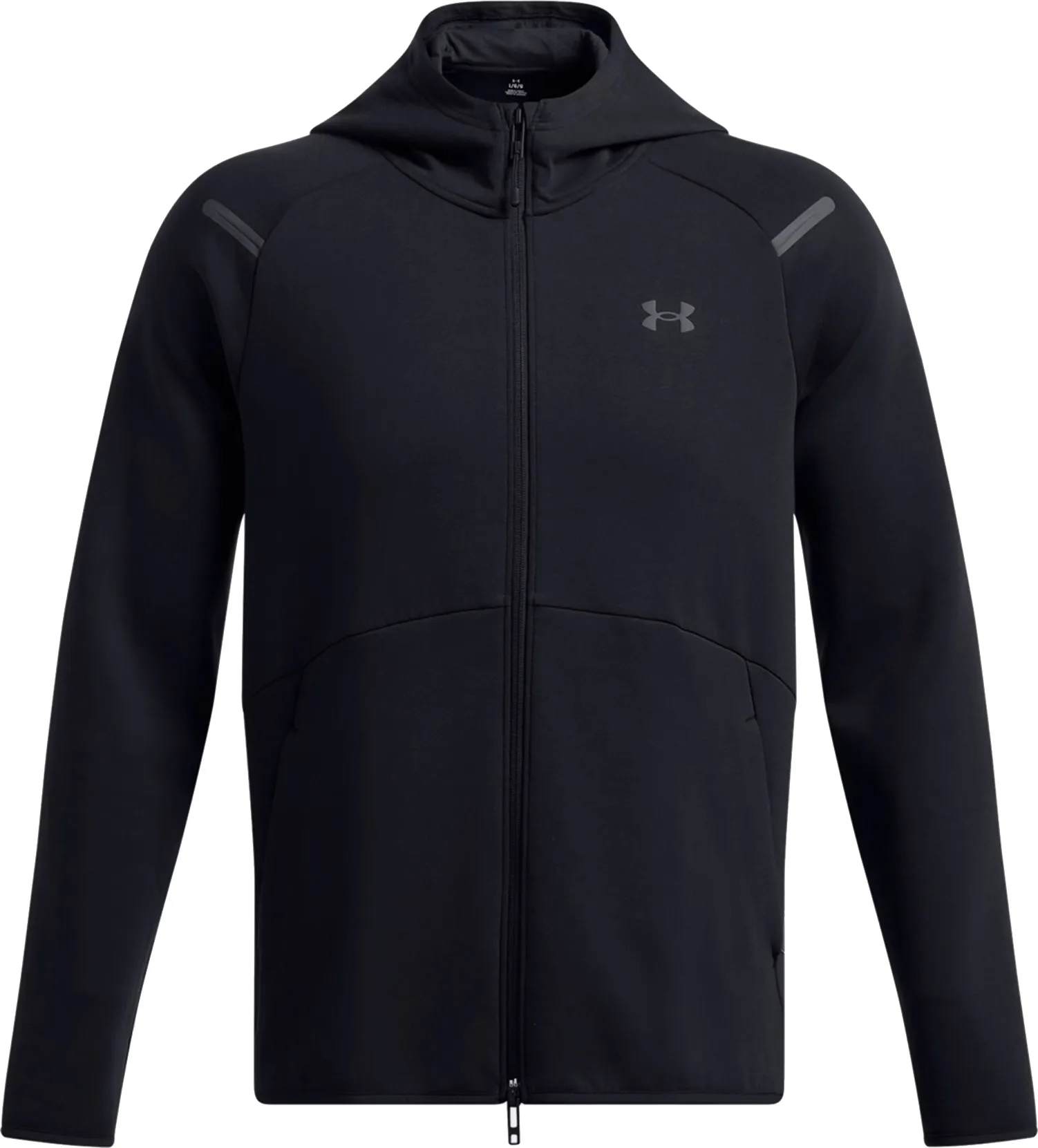 Under Armour Men's UA Unstoppable Fleece Full-Zip Hoodie, Black