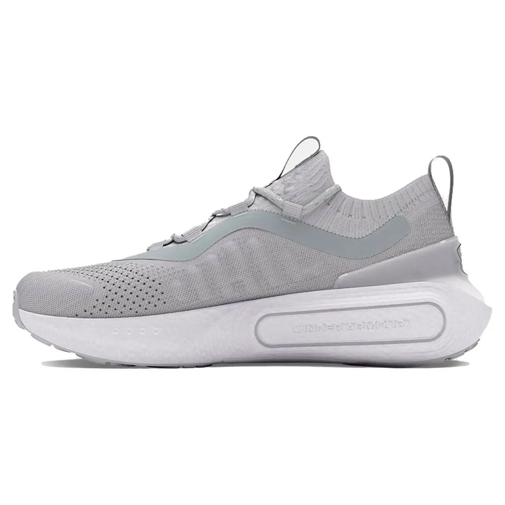 Under Armour Phantom 4 Reflect Löparskor male, Halo gray 014 / white 100 / metallic silver 099