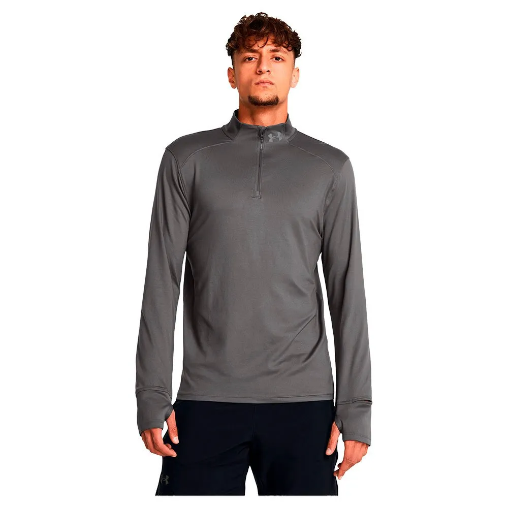 Under Armour Qualifer Run Fleece Med Halv Dragkedja male