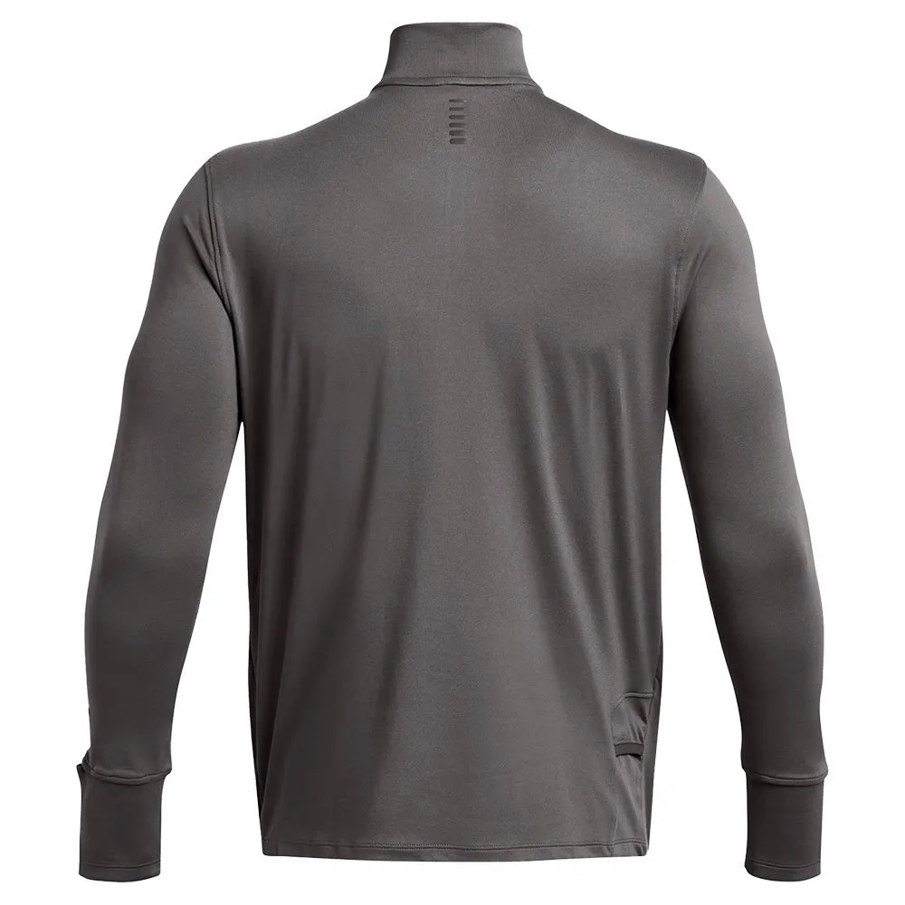 Under Armour Qualifer Run Fleece Med Halv Dragkedja male