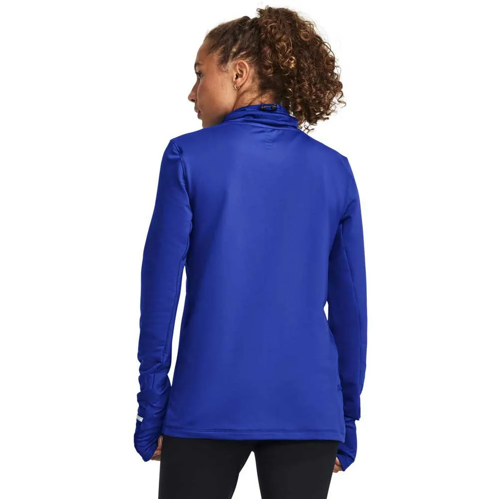 Under Armour Qualifier Cold Funnel Tröja female, Team royal 400 / reflective 960 Under Armour Qualifier Cold Funnel Tröja female, Team royal 400 / reflective 960