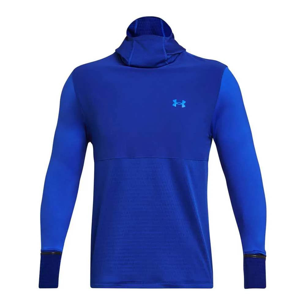 Under Armour Qualifier Cold Tröja Med Huva male, Team royal 400 / reflective 960