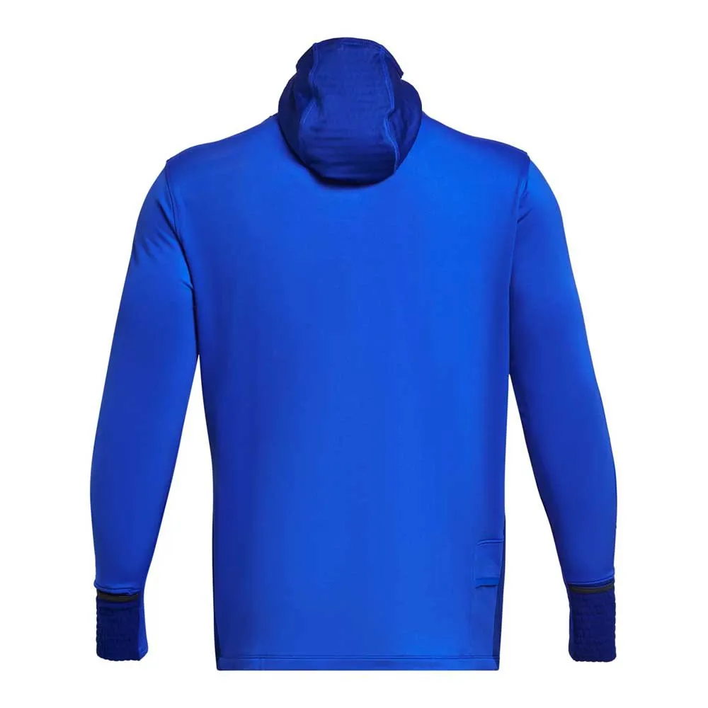 Under Armour Qualifier Cold Tröja Med Huva male, Team royal 400 / reflective 960
