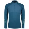 Under Armour Qualifier Run 2.0 Fleece Med Halv Dragkedja male, Static blue / static blue / reflective