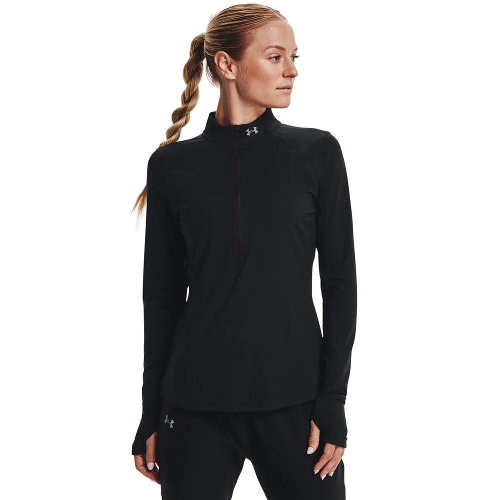 Under Armour Qualifier Run 2.0 Tröja Med Halv Dragkedja female Under Armour Qualifier Run 2.0 Tröja Med Halv Dragkedja female