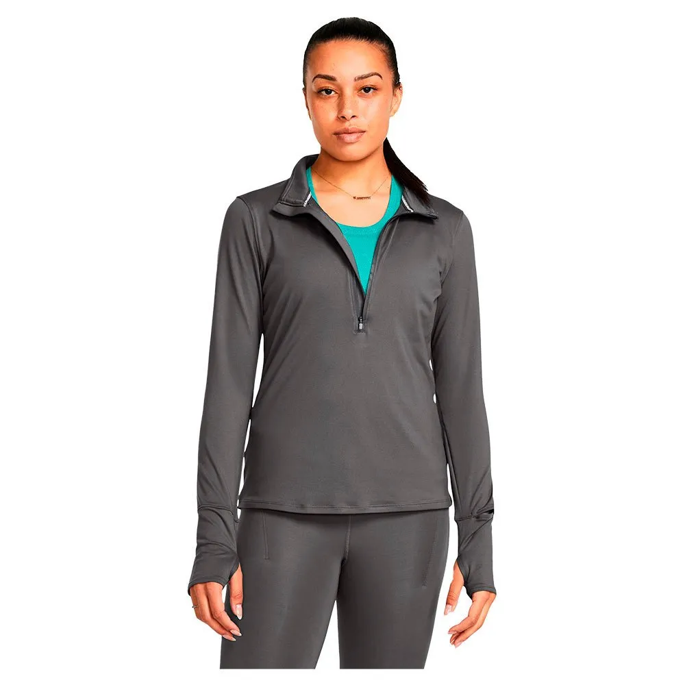 Under Armour Qualifier Run Fleece Med Halv Dragkedja female