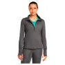 Under Armour Qualifier Run Fleece Med Halv Dragkedja female