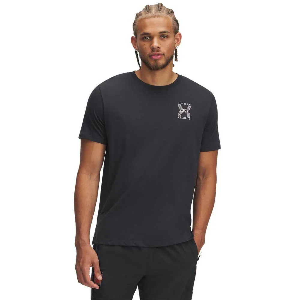 Under Armour Run 96 T-shirt Med Korta ärmar male
