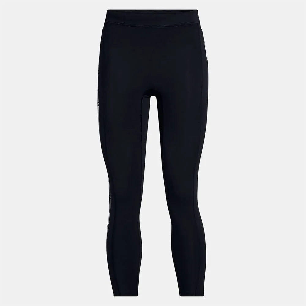 Under Armour Run Anywhere Leggings female, Black / tetra gray / white