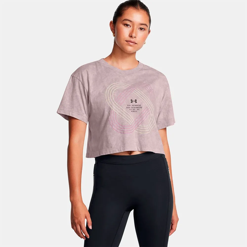 Under Armour Run Anywhere T-shirt Med Korta ärmar male