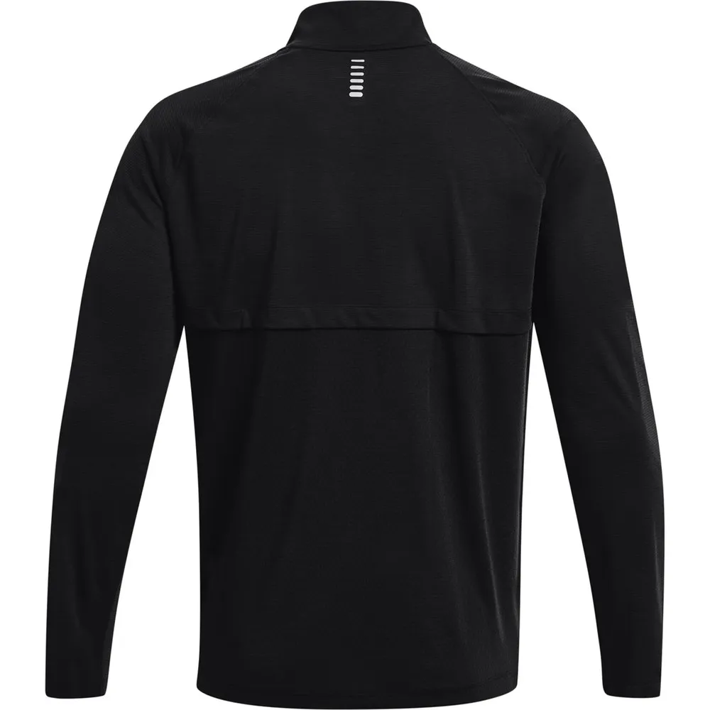 Under Armour Seamless Halv Dragkedja Långärmad T-shirt male, Black Under Armour Seamless Halv Dragkedja Långärmad T-shirt male, Black