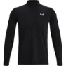 Under Armour Seamless Halv Dragkedja Långärmad T-shirt male, Black