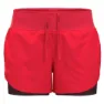 Under Armour Speedpocket 2in1 Shorts female, Red