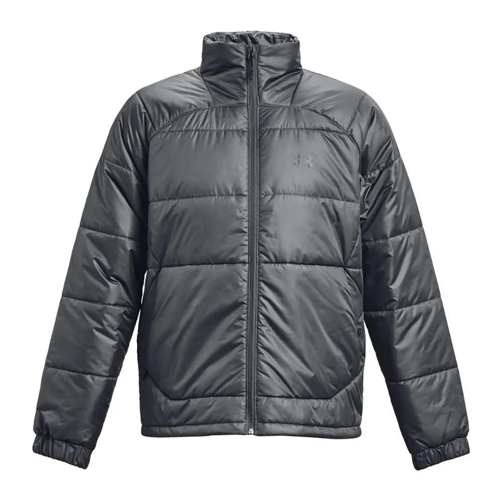 Under Armour Storm Insulated Jacka male, Pitch gray 012 / black 001