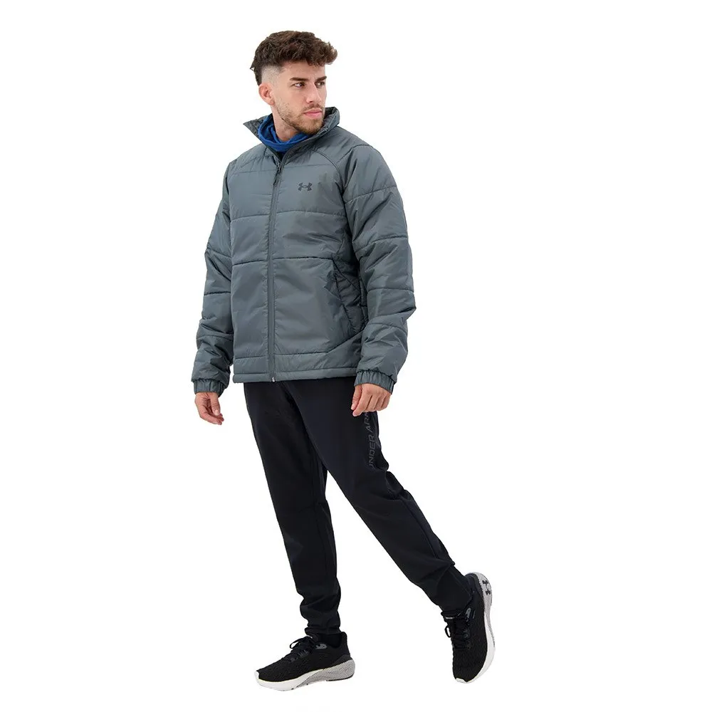 Under Armour Storm Insulated Jacka male, Pitch gray 012 / black 001