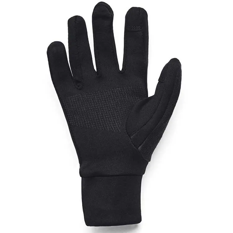 Under Armour Storm Printed Liner Handskar unisex, Black / black / reflective