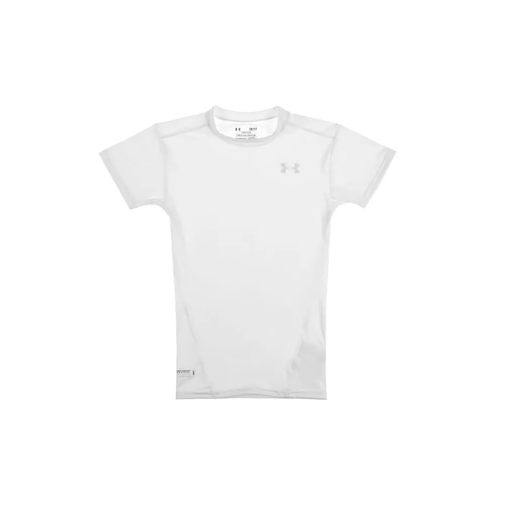 Under Armour Tactical Heat Gear Compression Kortärmad Baslager, White
