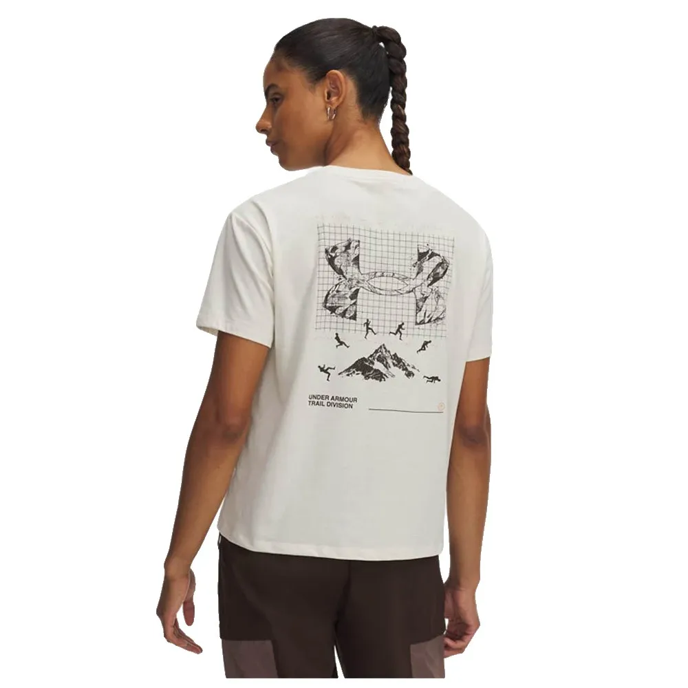 Under Armour Trail Run Graphic T-shirt Med Korta ärmar female