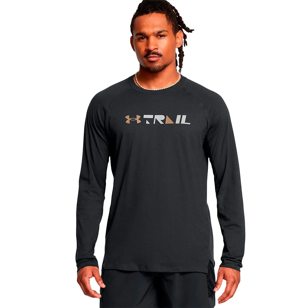 Under Armour Trail Run Graphic T-shirt Med Lång ärm female Under Armour Trail Run Graphic T-shirt Med Lång ärm female
