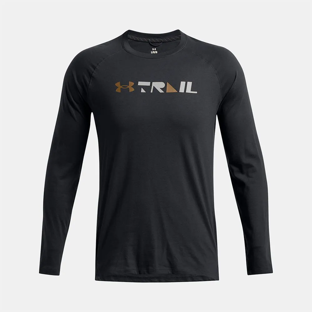 Under Armour Trail Run Graphic T-shirt Med Lång ärm female Under Armour Trail Run Graphic T-shirt Med Lång ärm female