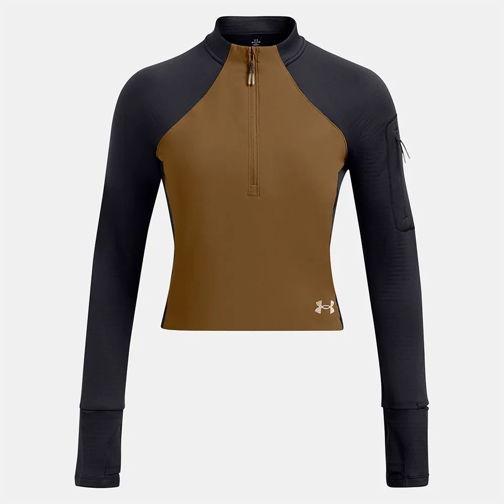 Under Armour Trail Run Half Zip Halv Dragkedja Långärmad T-shirt female Under Armour Trail Run Half Zip Halv Dragkedja Långärmad T-shirt female