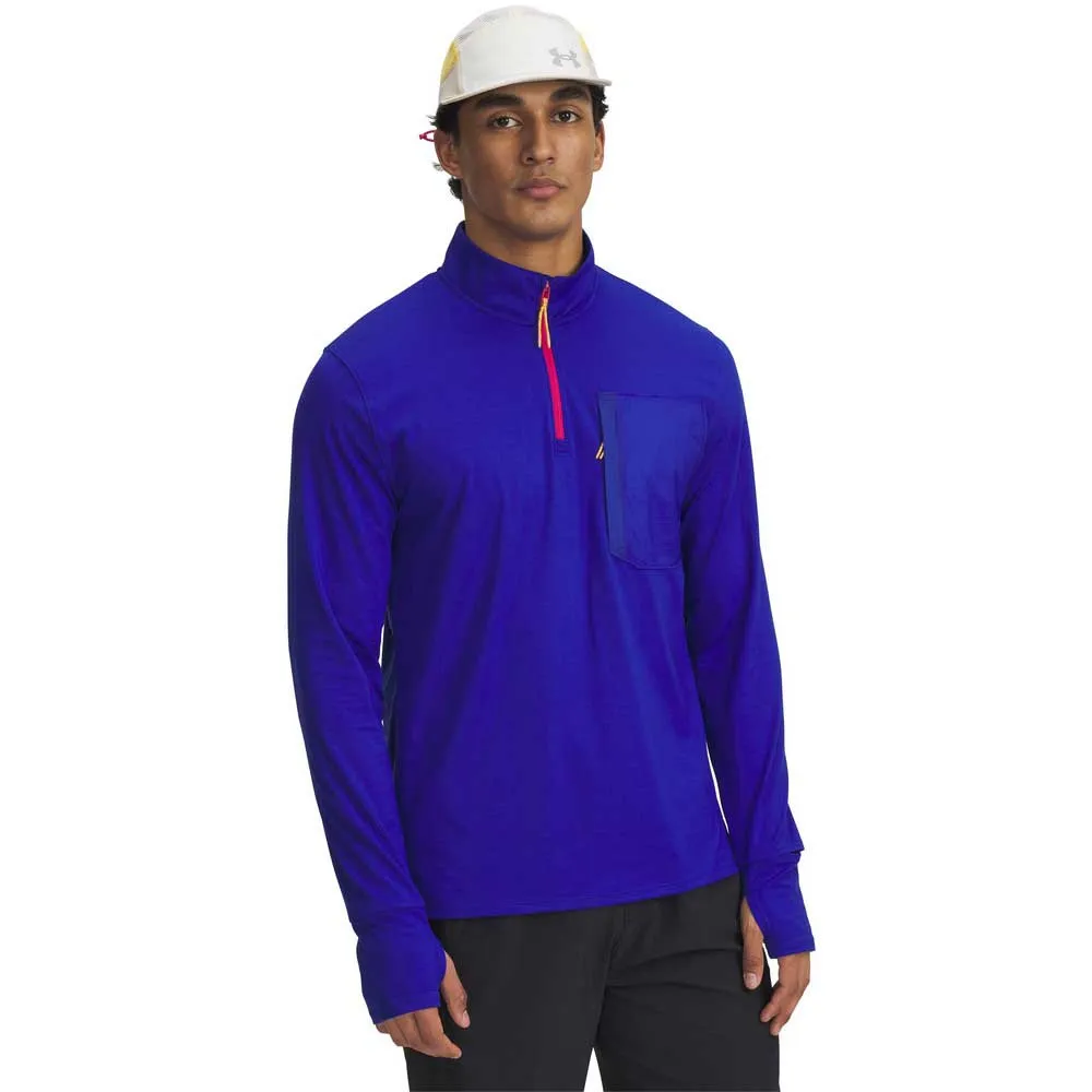 Under Armour Trail Run Tröja Med Halv Dragkedja male Under Armour Trail Run Tröja Med Halv Dragkedja male