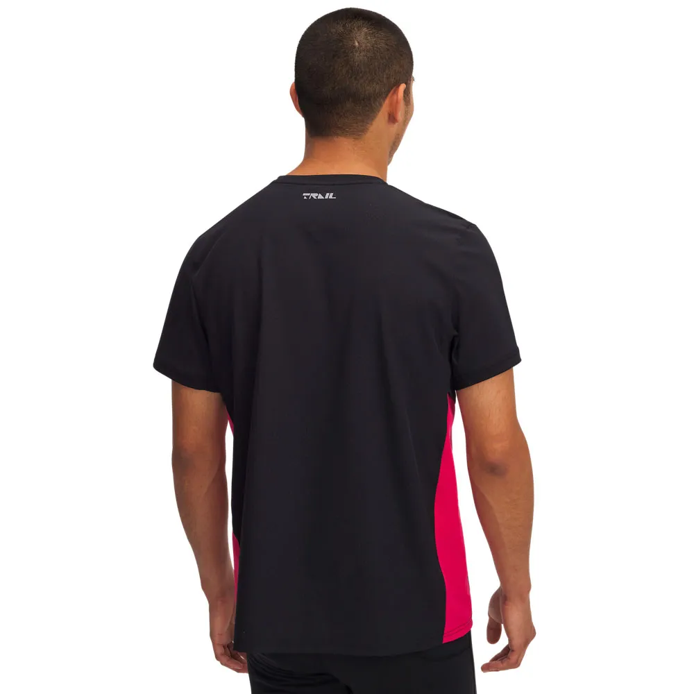 Under Armour Trail Run Zip T-shirt Med Korta ärmar male