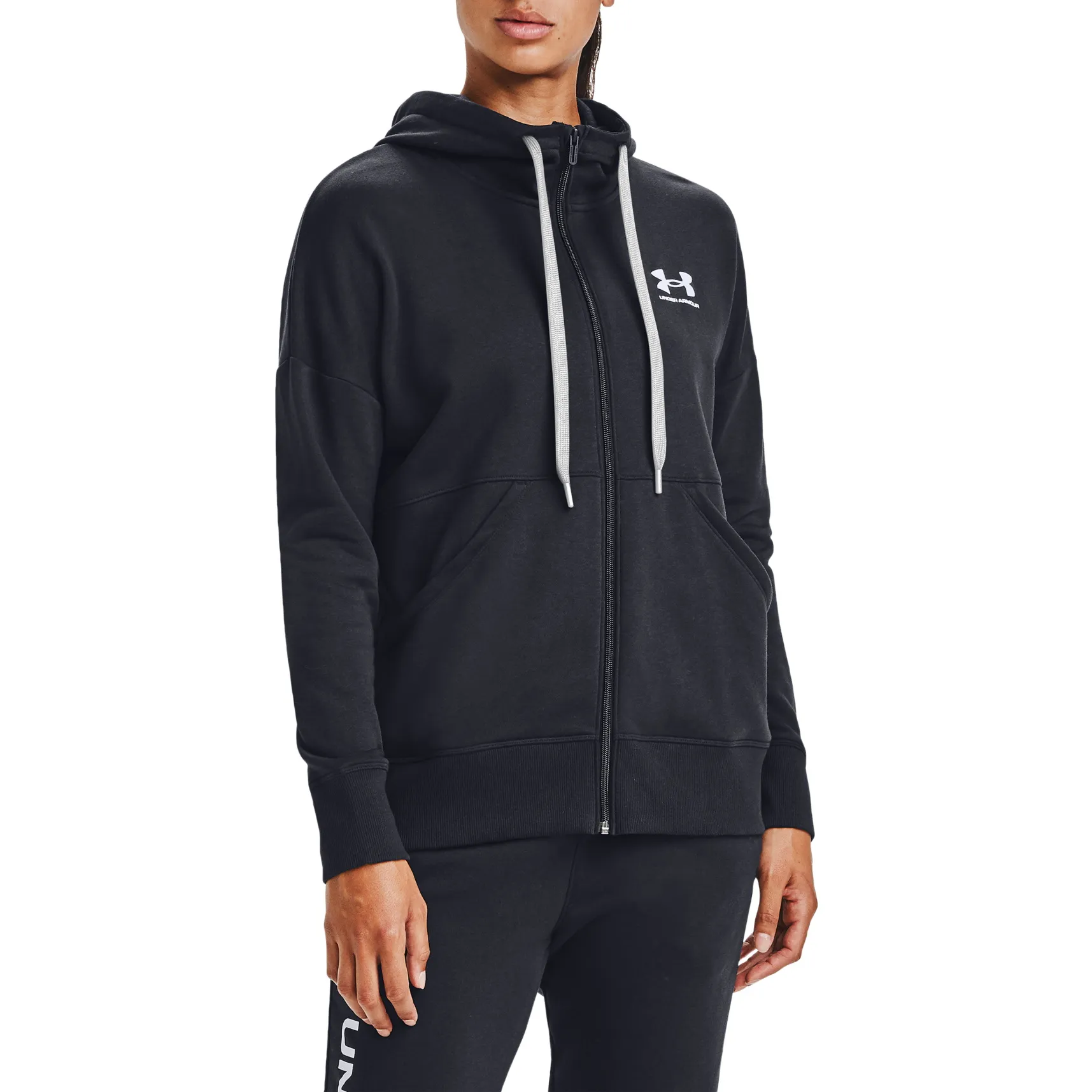 Under Armour Women's Rival Fleece FZ Hoodie