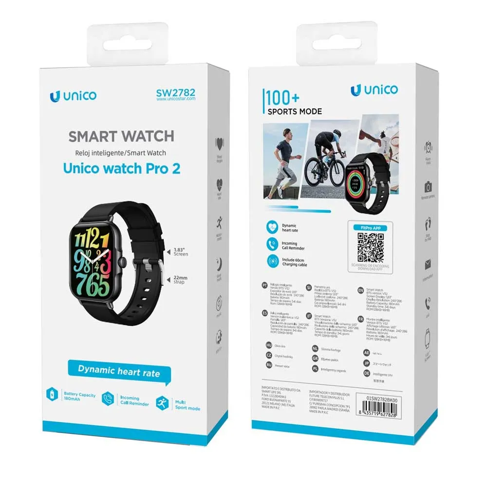 Unico Fitpro Ce 1.83´´ Smartklocka
