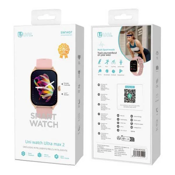 Unico Sw1407 Smartklocka, Golden