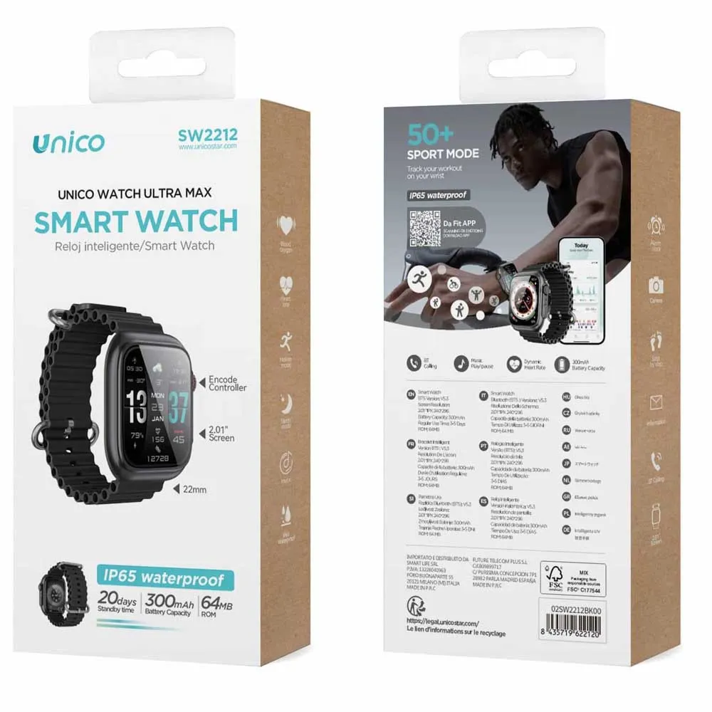 Unico Sw2212 2.01´´ Smartklocka