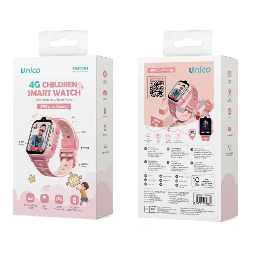 Unico Sw2791 1.69´´ Smartklocka