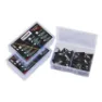 Union Btt Bs-400 Kompletta Fälgbromsbelägg 50 Enheter, Black, One Size