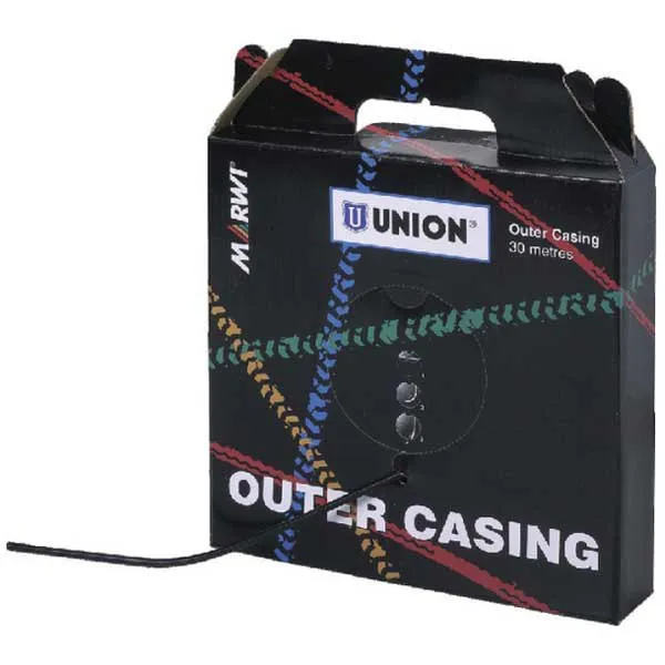 Union Cw-850 Växelvajerhölje För Cykel 30 M, Black, 4mm Union Cw-850 Växelvajerhölje För Cykel 30 M, Black, 4mm